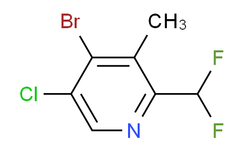 AM38935 | 1805163-43-2 | 4-Bromo-5-chloro-2-(difluoromethyl)-3-methylpyridine
