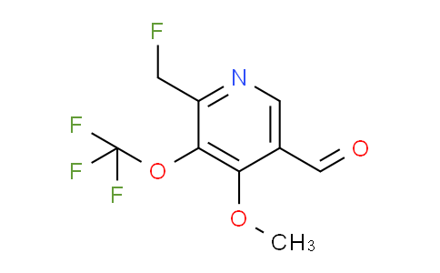 AM38939 | 1806748-95-7 | 2-(Fluoromethyl)-4-methoxy-3-(trifluoromethoxy)pyridine-5-carboxaldehyde