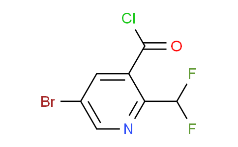 AM38943 | 1804703-36-3 | 5-Bromo-2-(difluoromethyl)pyridine-3-carbonyl chloride