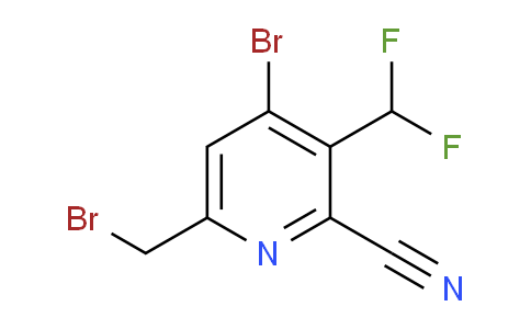 AM38946 | 1806828-10-3 | 4-Bromo-6-(bromomethyl)-2-cyano-3-(difluoromethyl)pyridine