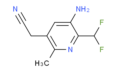 AM38947 | 1805016-76-5 | 3-Amino-2-(difluoromethyl)-6-methylpyridine-5-acetonitrile