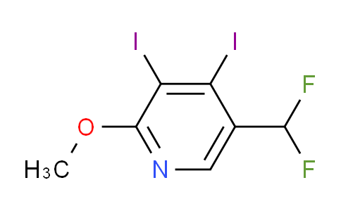 AM38950 | 1806791-58-1 | 5-(Difluoromethyl)-3,4-diiodo-2-methoxypyridine