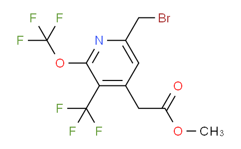 AM38957 | 1805289-06-8 | Methyl 6-(bromomethyl)-2-(trifluoromethoxy)-3-(trifluoromethyl)pyridine-4-acetate