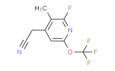 AM38960 | 1804825-11-3 | 2-Fluoro-3-methyl-6-(trifluoromethoxy)pyridine-4-acetonitrile