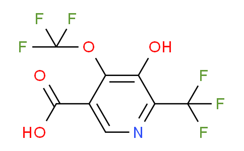 AM38966 | 1804343-04-1 | 3-Hydroxy-4-(trifluoromethoxy)-2-(trifluoromethyl)pyridine-5-carboxylic acid