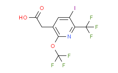 AM38968 | 1804743-07-4 | 3-Iodo-6-(trifluoromethoxy)-2-(trifluoromethyl)pyridine-5-acetic acid