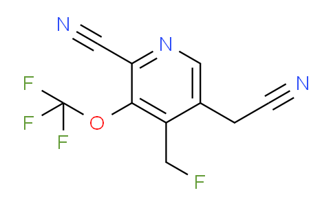 AM38992 | 1804307-39-8 | 2-Cyano-4-(fluoromethyl)-3-(trifluoromethoxy)pyridine-5-acetonitrile