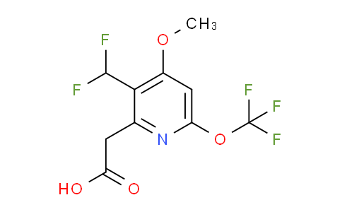 AM39004 | 1806022-48-9 | 3-(Difluoromethyl)-4-methoxy-6-(trifluoromethoxy)pyridine-2-acetic acid