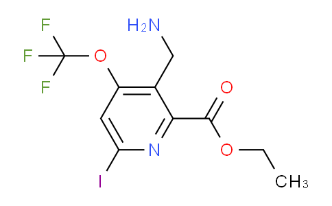 AM39010 | 1806251-39-7 | Ethyl 3-(aminomethyl)-6-iodo-4-(trifluoromethoxy)pyridine-2-carboxylate