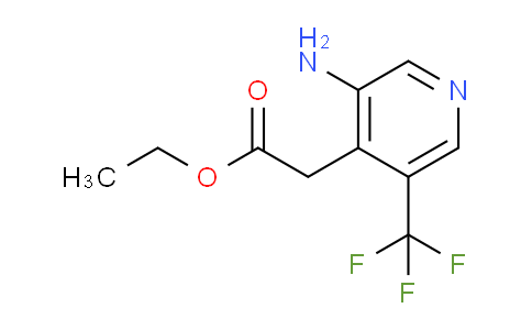AM39011 | 1807099-79-1 | Ethyl 3-amino-5-(trifluoromethyl)pyridine-4-acetate