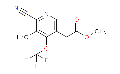 AM39018 | 1806216-56-7 | Methyl 2-cyano-3-methyl-4-(trifluoromethoxy)pyridine-5-acetate