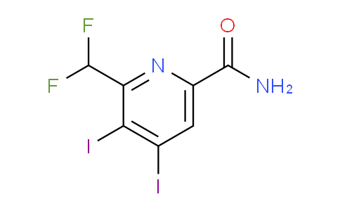 AM39032 | 1805158-67-1 | 2-(Difluoromethyl)-3,4-diiodopyridine-6-carboxamide