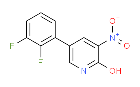 5-(2,3-Difluorophenyl)-2-hydroxy-3-nitropyridine