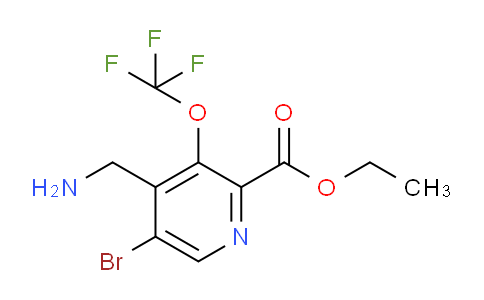 AM39046 | 1806130-05-1 | Ethyl 4-(aminomethyl)-5-bromo-3-(trifluoromethoxy)pyridine-2-carboxylate
