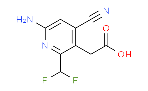 AM39062 | 1805111-23-2 | 6-Amino-4-cyano-2-(difluoromethyl)pyridine-3-acetic acid