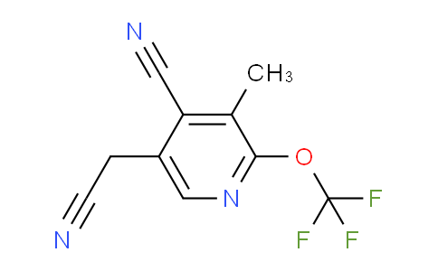 AM39068 | 1804728-57-1 | 4-Cyano-3-methyl-2-(trifluoromethoxy)pyridine-5-acetonitrile