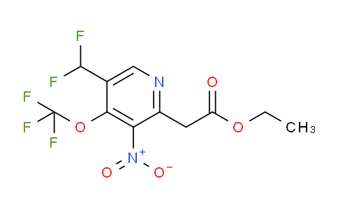 AM39070 | 1806773-88-5 | Ethyl 5-(difluoromethyl)-3-nitro-4-(trifluoromethoxy)pyridine-2-acetate