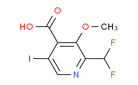 AM39086 | 1804862-68-7 | 2-(Difluoromethyl)-5-iodo-3-methoxypyridine-4-carboxylic acid