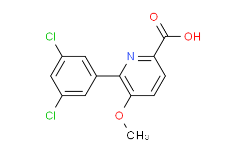 AM39090 | 1361736-73-3 | 6-(3,5-Dichlorophenyl)-5-methoxypicolinic acid