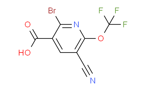 AM39095 | 1806080-83-0 | 2-Bromo-5-cyano-6-(trifluoromethoxy)pyridine-3-carboxylic acid