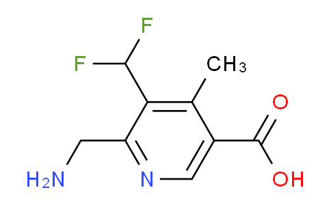 AM39096 | 1804884-09-0 | 2-(Aminomethyl)-3-(difluoromethyl)-4-methylpyridine-5-carboxylic acid