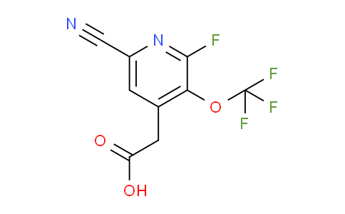 AM39099 | 1803953-11-8 | 6-Cyano-2-fluoro-3-(trifluoromethoxy)pyridine-4-acetic acid