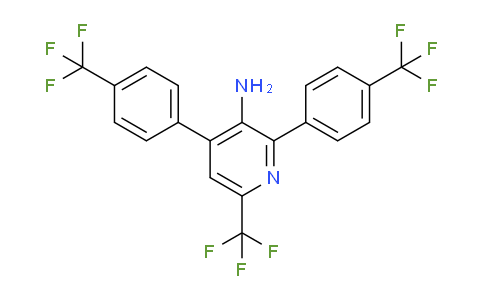 3-Amino-6-(trifluoromethyl)-2,4-bis(4-(trifluoromethyl)phenyl)pyridine