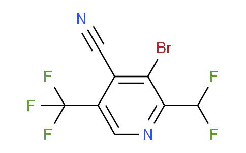 AM39108 | 1804462-35-8 | 3-Bromo-4-cyano-2-(difluoromethyl)-5-(trifluoromethyl)pyridine