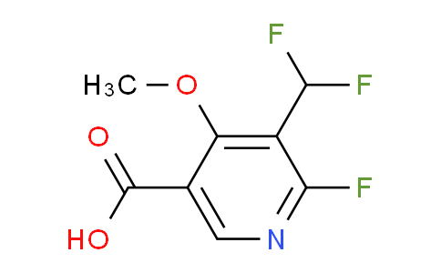3-(Difluoromethyl)-2-fluoro-4-methoxypyridine-5-carboxylic acid