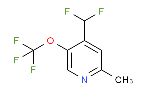 4-(Difluoromethyl)-2-methyl-5-(trifluoromethoxy)pyridine