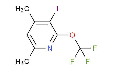 AM39112 | 1804505-38-1 | 4,6-Dimethyl-3-iodo-2-(trifluoromethoxy)pyridine