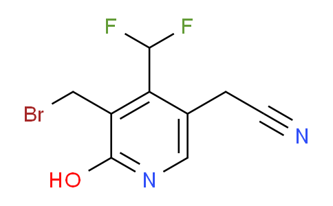 AM39120 | 1805067-21-3 | 3-(Bromomethyl)-4-(difluoromethyl)-2-hydroxypyridine-5-acetonitrile