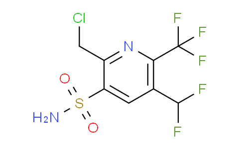 AM39124 | 1361493-74-4 | 2-(Chloromethyl)-5-(difluoromethyl)-6-(trifluoromethyl)pyridine-3-sulfonamide