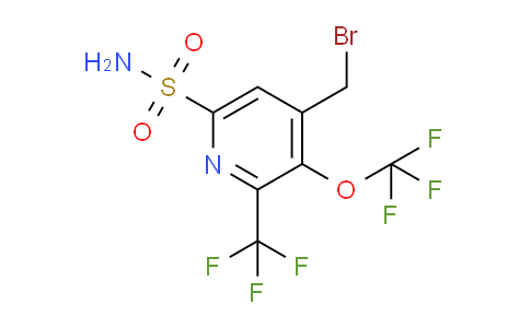 AM39126 | 1806774-95-7 | 4-(Bromomethyl)-3-(trifluoromethoxy)-2-(trifluoromethyl)pyridine-6-sulfonamide