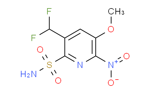 AM39136 | 1361755-10-3 | 3-(Difluoromethyl)-5-methoxy-6-nitropyridine-2-sulfonamide