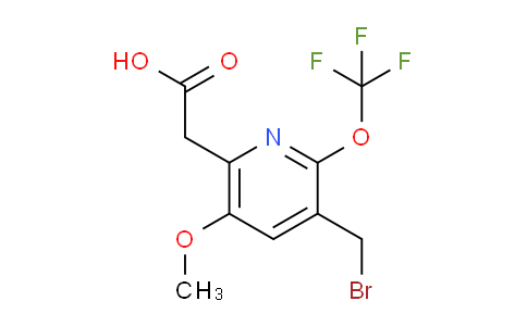 AM39137 | 1804469-50-8 | 3-(Bromomethyl)-5-methoxy-2-(trifluoromethoxy)pyridine-6-acetic acid