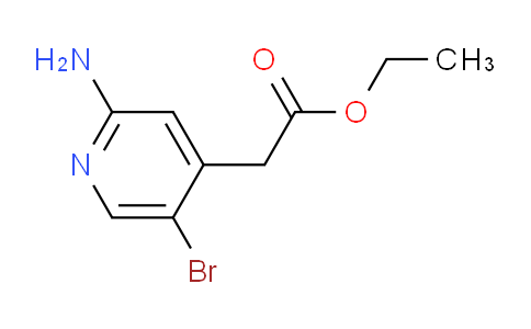 Ethyl 2-amino-5-bromopyridine-4-acetate