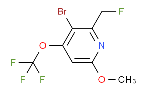 AM39160 | 1803900-55-1 | 3-Bromo-2-(fluoromethyl)-6-methoxy-4-(trifluoromethoxy)pyridine