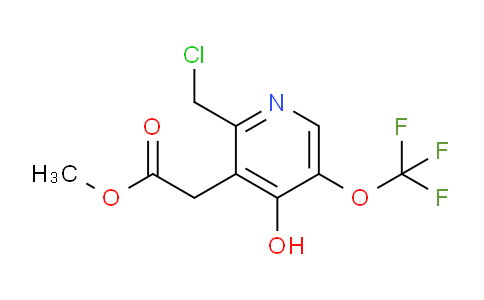 AM39161 | 1804341-23-8 | Methyl 2-(chloromethyl)-4-hydroxy-5-(trifluoromethoxy)pyridine-3-acetate