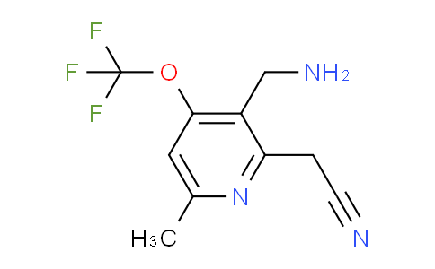 AM39162 | 1805291-21-7 | 3-(Aminomethyl)-6-methyl-4-(trifluoromethoxy)pyridine-2-acetonitrile