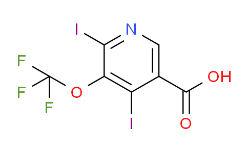 AM39164 | 1804518-88-4 | 2,4-Diiodo-3-(trifluoromethoxy)pyridine-5-carboxylic acid