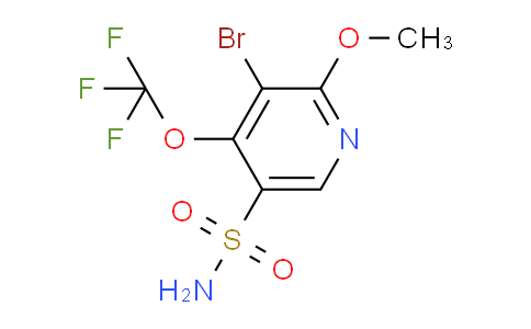 AM39170 | 1804398-49-9 | 3-Bromo-2-methoxy-4-(trifluoromethoxy)pyridine-5-sulfonamide