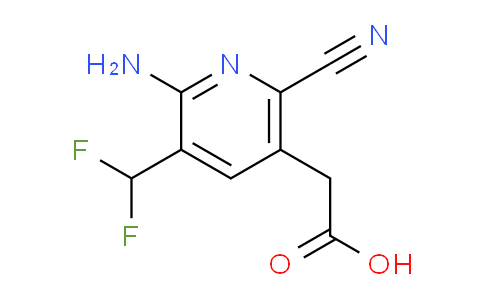 AM39175 | 1805111-32-3 | 2-Amino-6-cyano-3-(difluoromethyl)pyridine-5-acetic acid