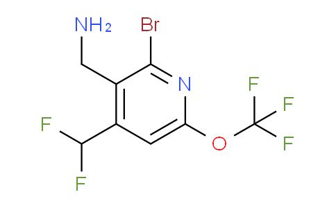 AM39178 | 1806092-80-7 | 3-(Aminomethyl)-2-bromo-4-(difluoromethyl)-6-(trifluoromethoxy)pyridine