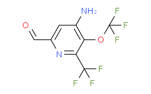 AM39183 | 1803663-90-2 | 4-Amino-3-(trifluoromethoxy)-2-(trifluoromethyl)pyridine-6-carboxaldehyde