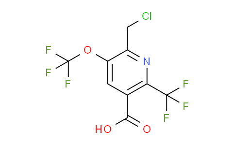 AM39185 | 1804661-14-0 | 2-(Chloromethyl)-3-(trifluoromethoxy)-6-(trifluoromethyl)pyridine-5-carboxylic acid