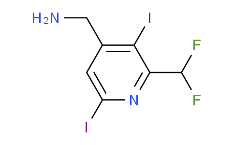 AM39189 | 1806032-15-4 | 4-(Aminomethyl)-2-(difluoromethyl)-3,6-diiodopyridine