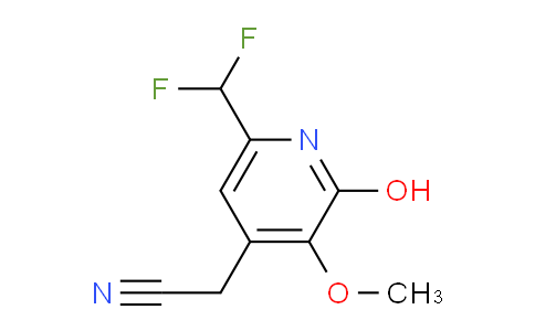 6-(Difluoromethyl)-2-hydroxy-3-methoxypyridine-4-acetonitrile