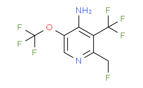 AM39203 | 1803947-79-6 | 4-Amino-2-(fluoromethyl)-5-(trifluoromethoxy)-3-(trifluoromethyl)pyridine