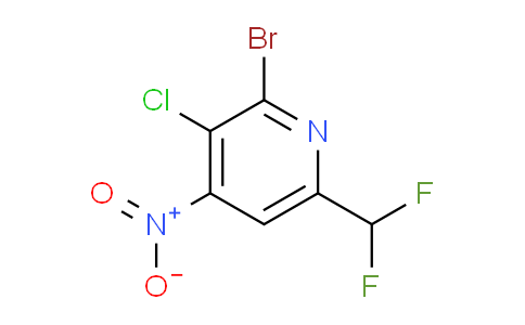AM39204 | 1806973-81-8 | 2-Bromo-3-chloro-6-(difluoromethyl)-4-nitropyridine